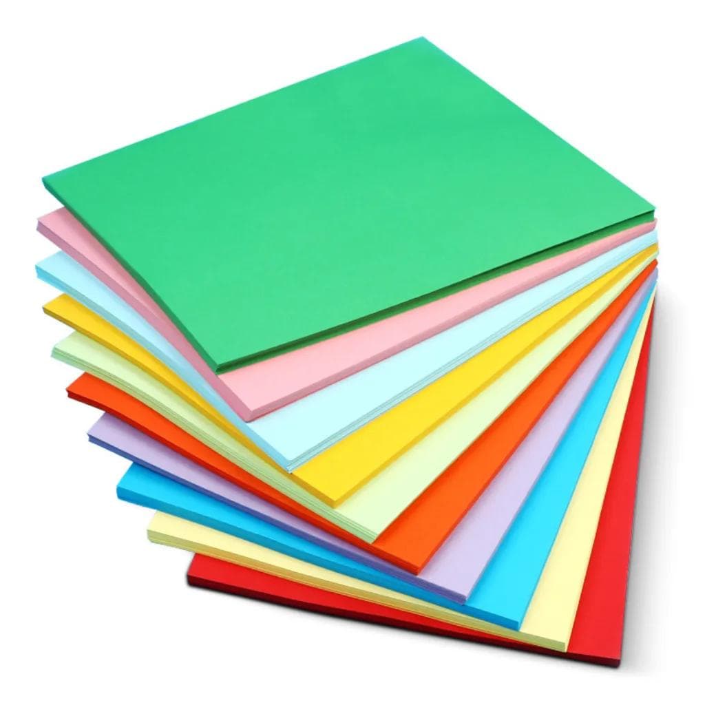 Giấy màu làm origami gấp hình sắc nét giữ nếp chuẩn đẹp
