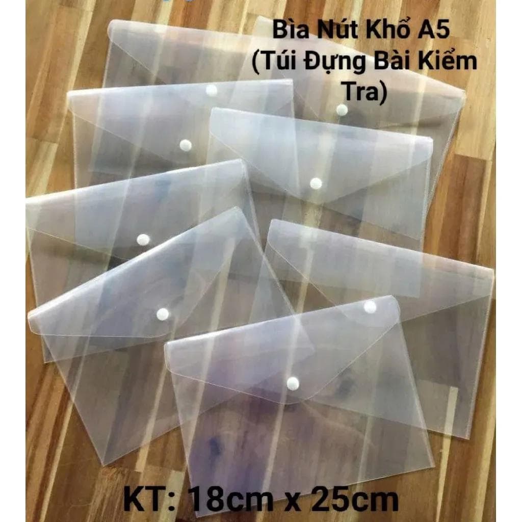 Bìa kẹp tài liệu A5 chắc chắn dễ dàng mang theo