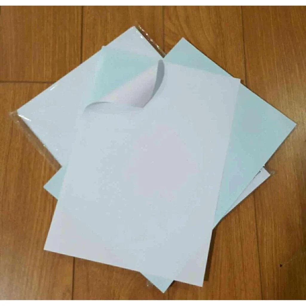 Đề can màu xanh đẹp dùng dán hộp sản phẩm hàng hóa