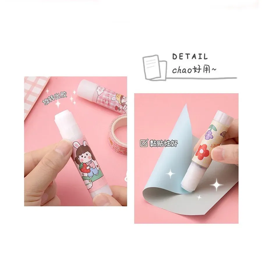 Hồ dán khô họa tiết combo 2 cây