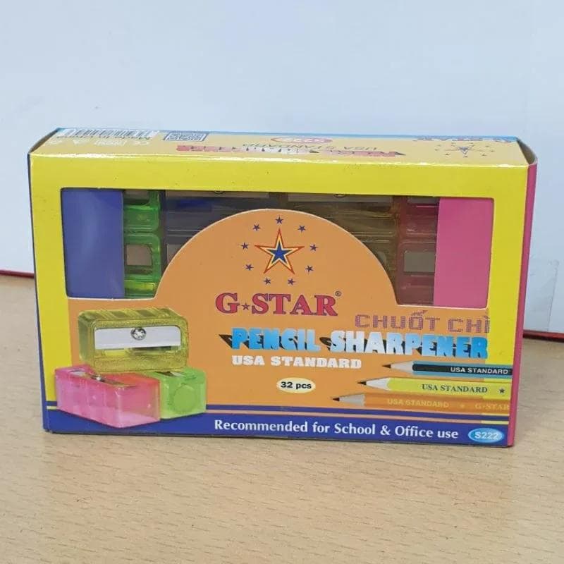 Gọt bút chì đẹp nhiều màu thích hợp cho bàn học sinh