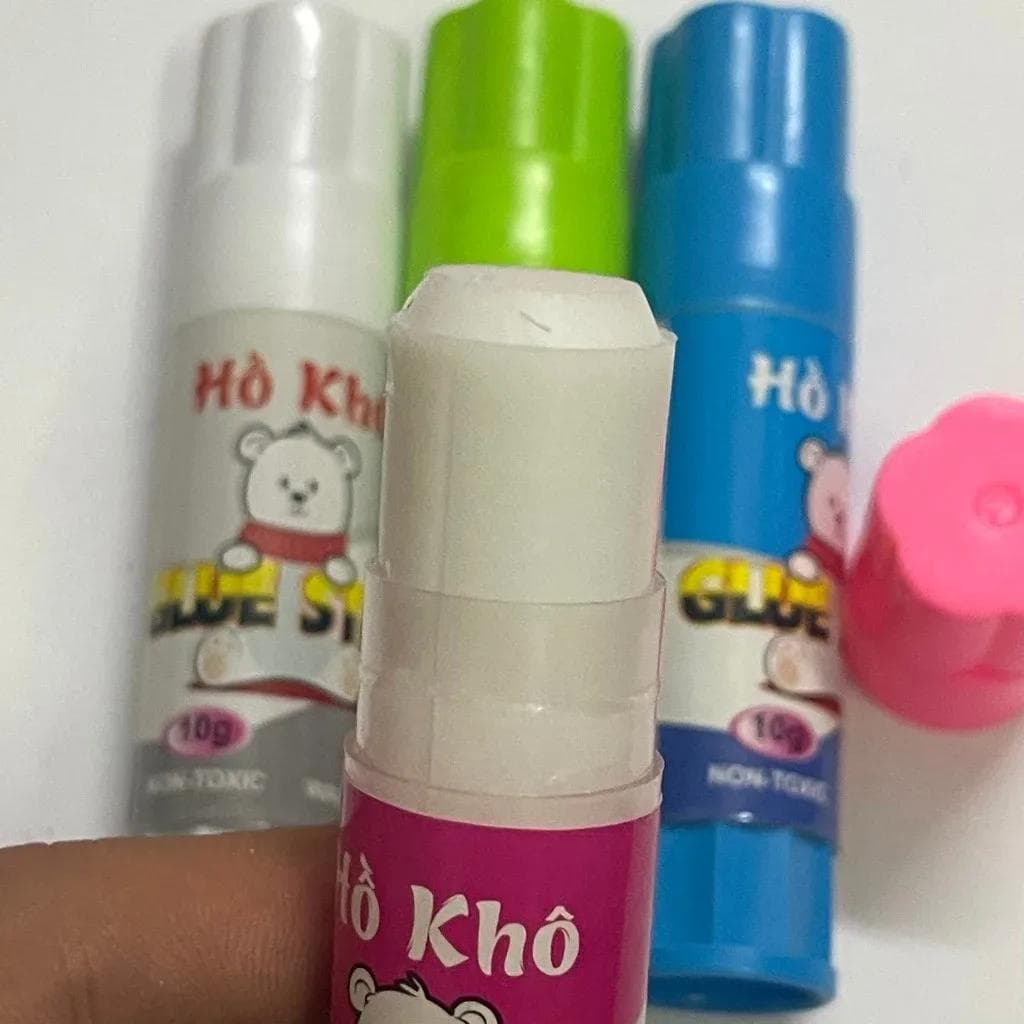 Keo khô Gstar văn phòng dán chắc bền không vàng giấy