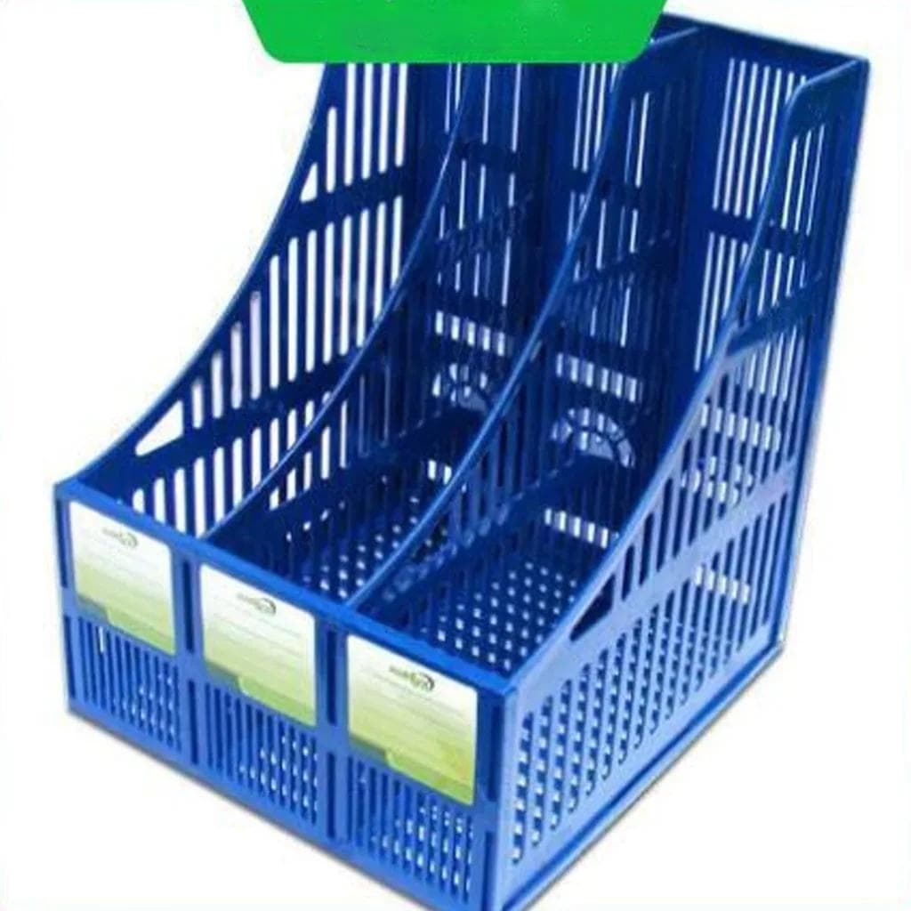 Kệ để tài liệu 3 ngăn chắc chắn phân loại giấy tờ dễ dàng