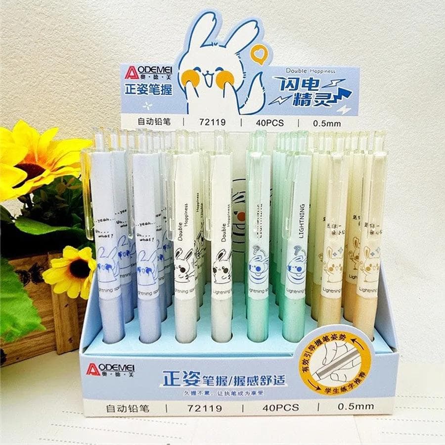 Bút chì kim bấm ngòi 0,5mm viết mịn chuẩn nét