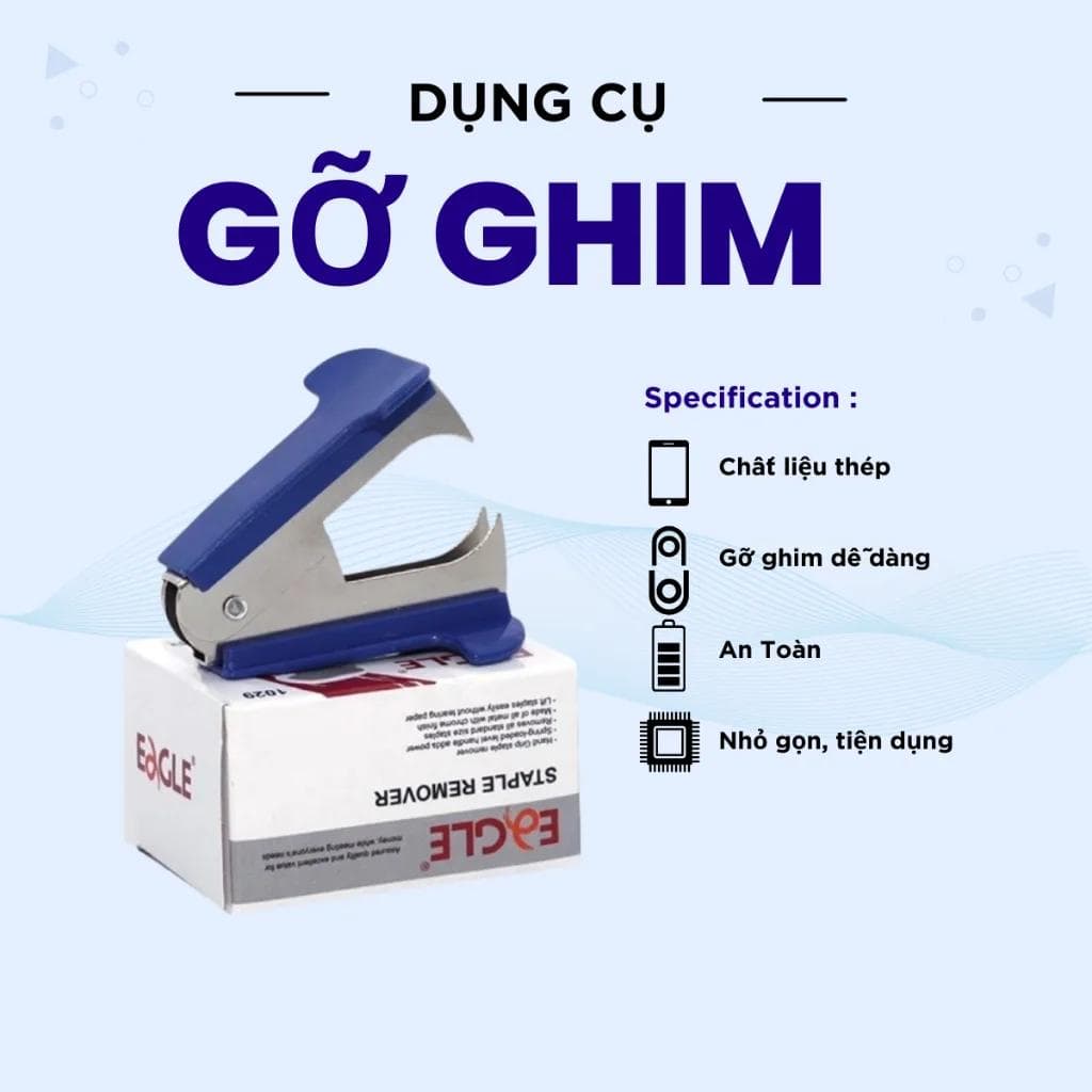 Gỡ ghim mini nhỏ gọn tiện lợi cho mọi không gian