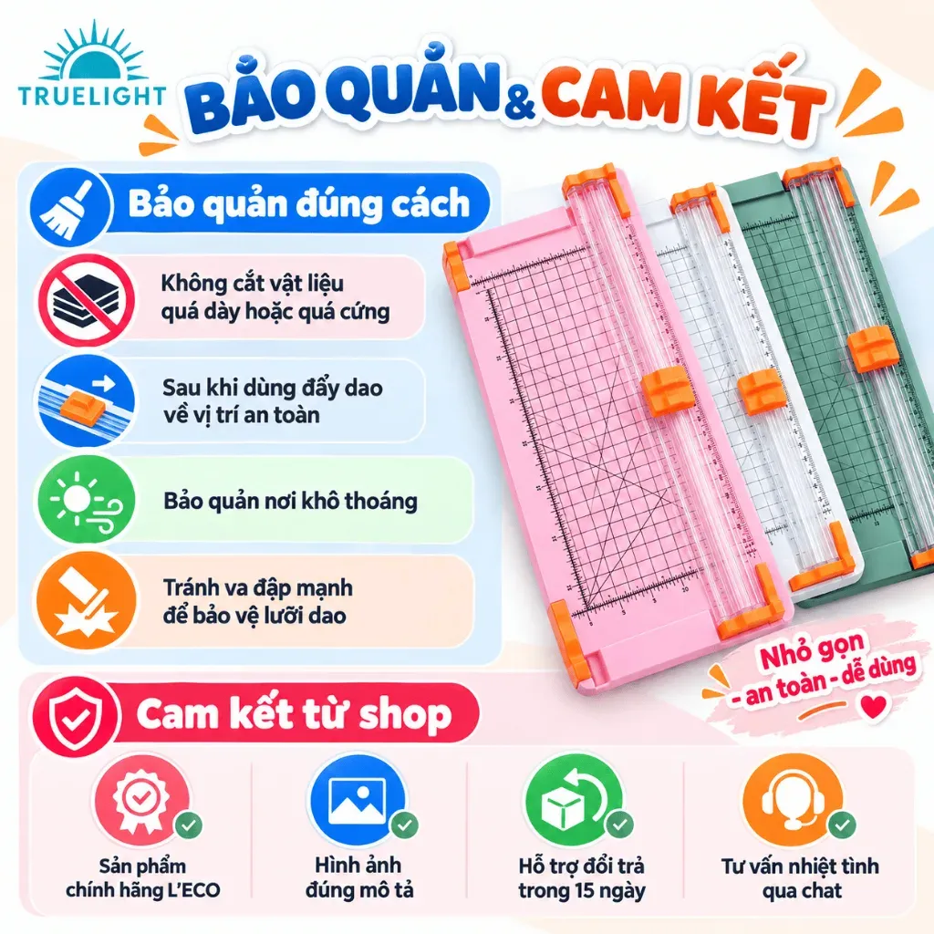 Máy cắt giấy văn phòng mini nhỏ gọn dễ sử dụng hàng ngày