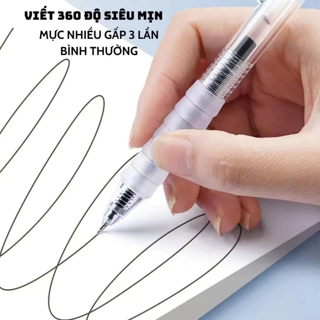 Bút gel đệm tay Truelight viết êm tay mỗi ngày