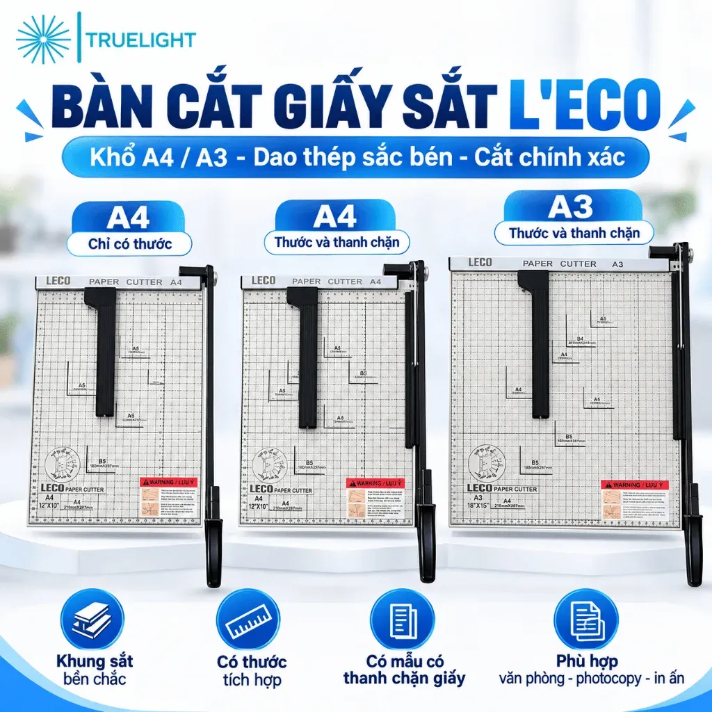 Bàn cắt giấy sắt L'ECO