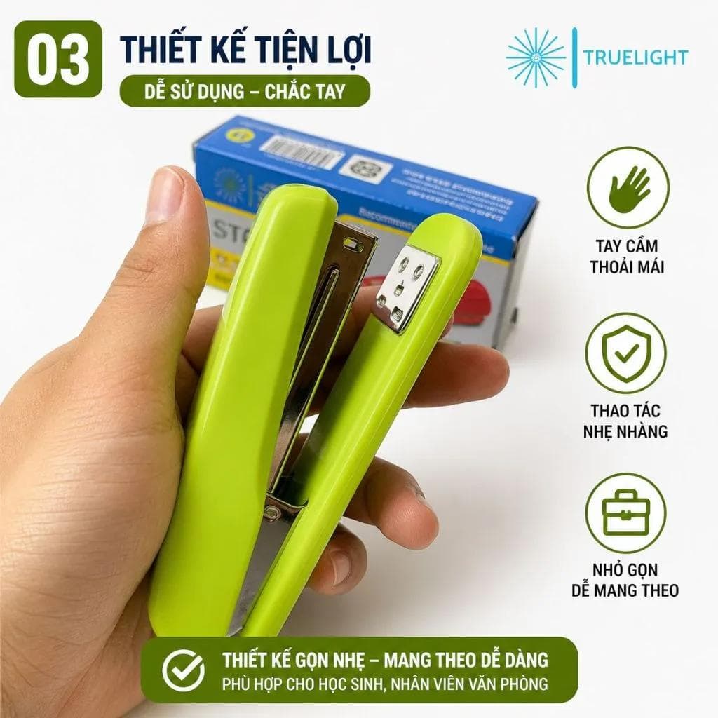 Kim bấm số 3 Gstar tương thích nhiều loại dập ghim phổ biến
